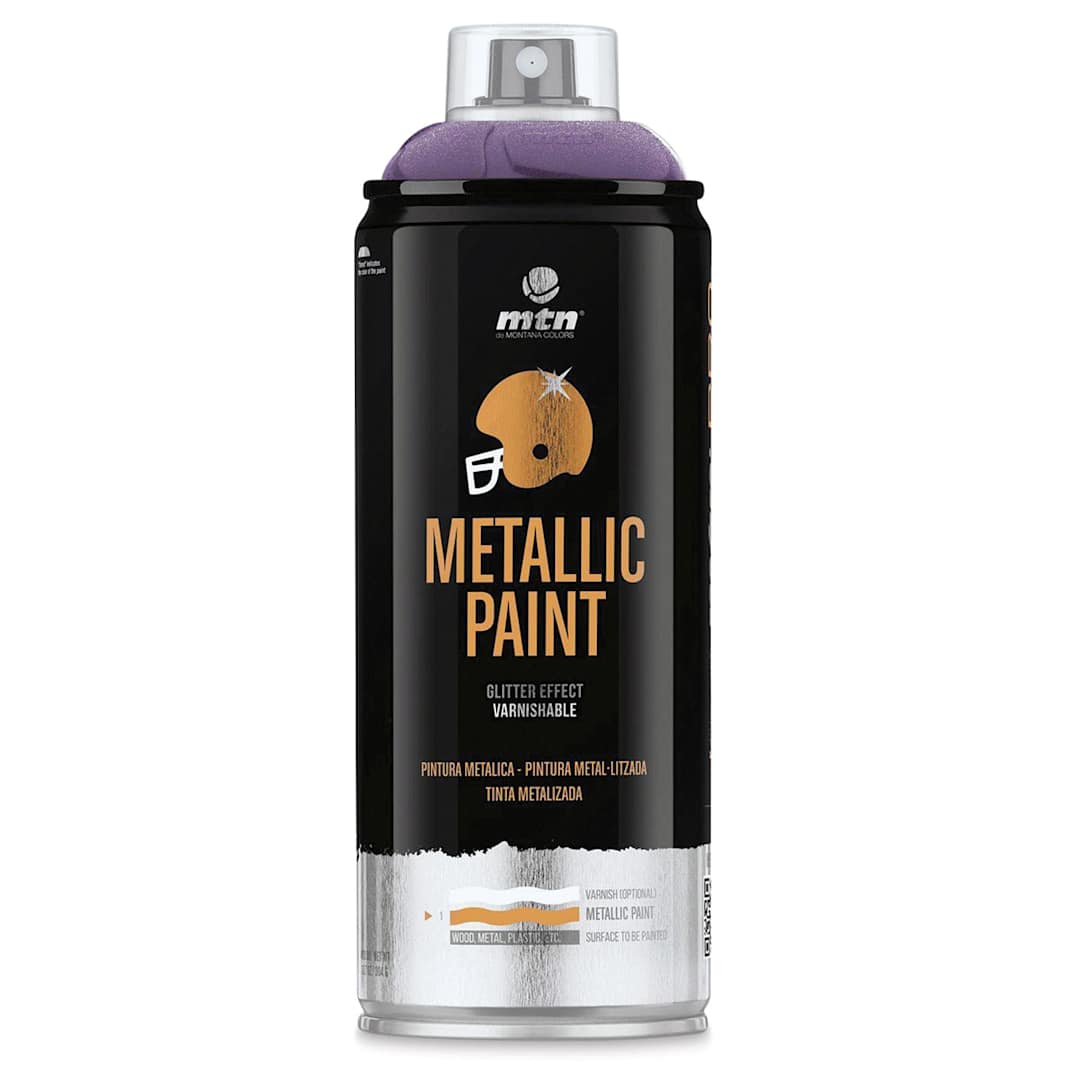Open in modal - MTN Pro Metallic Spray Paint - Metallic Violet, 400 ml