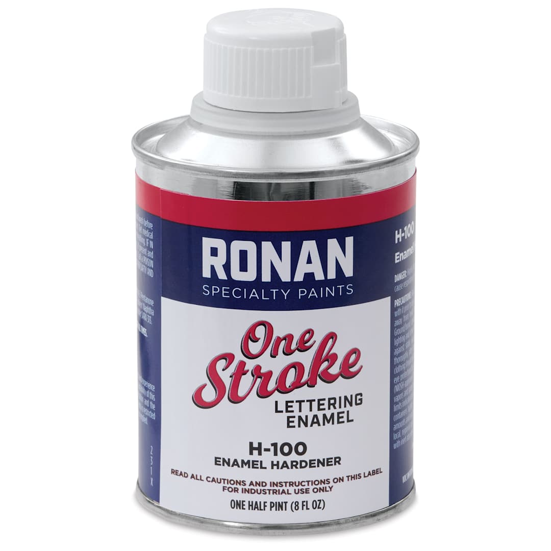Open in modal - Ronan One Stroke Lettering Enamel Additive - Enamel Hardener, Half Pint