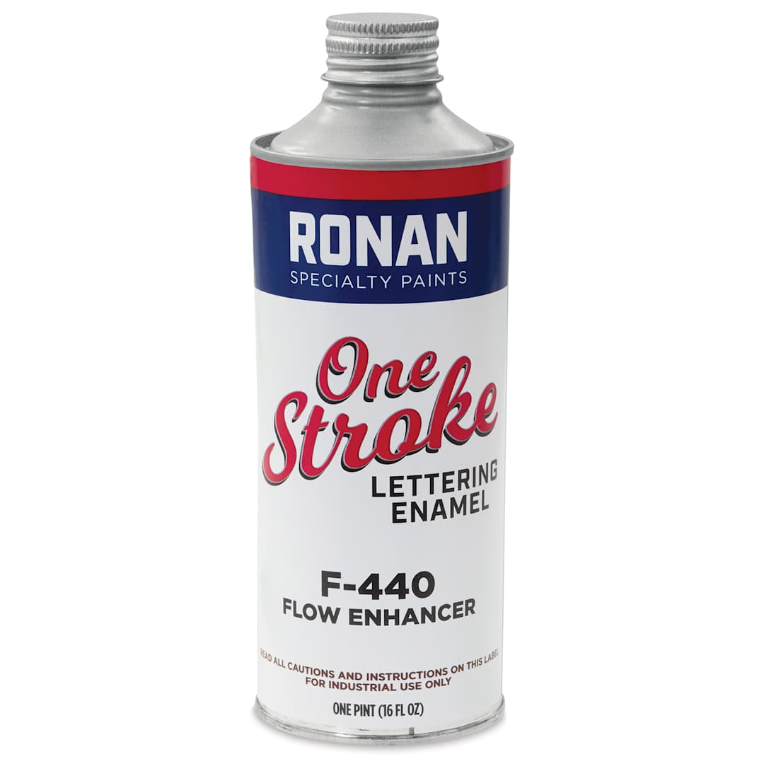 Open in modal - Ronan One Stroke Lettering Enamel Additive - Flow Enhancer, Pint