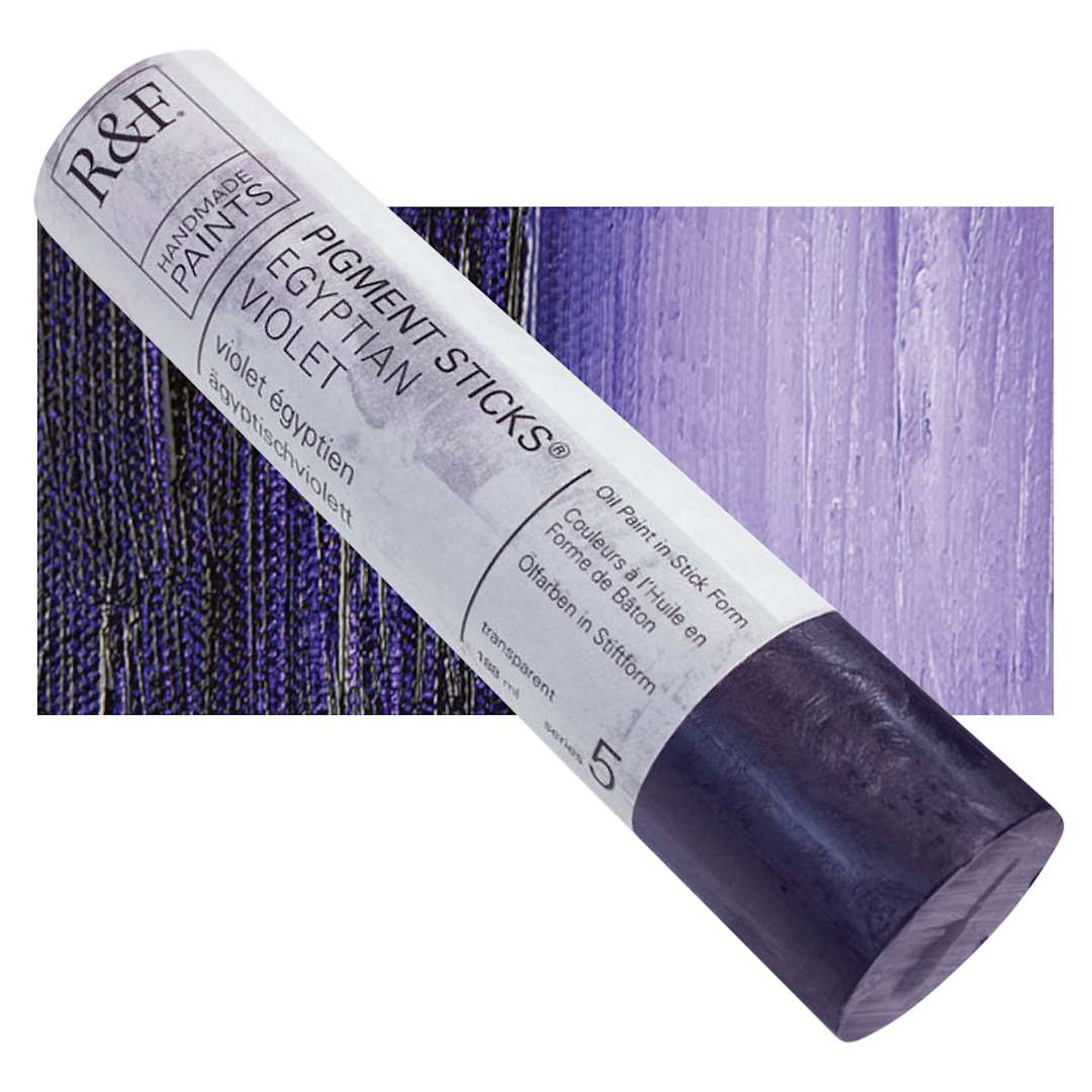 Open in modal - R&F Pigment Stick - Egyptian Violet, 188 ml stick and swatch