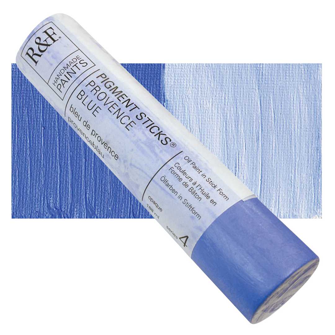 Open in modal - R&F Pigment Stick - Provence Blue, 188 ml stick and swatch