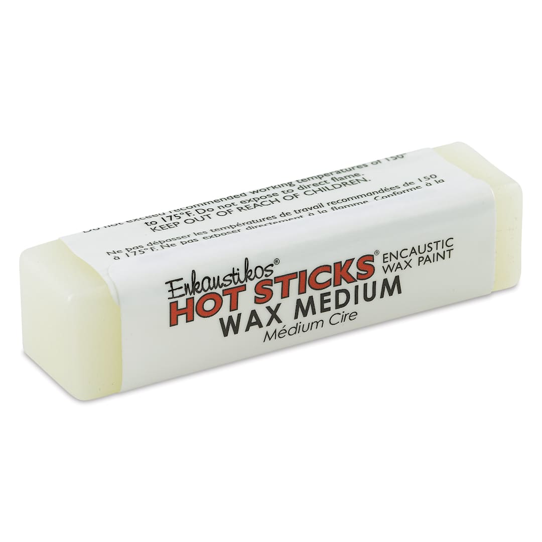 Open in modal - Enkaustikos Hot Sticks Encaustic Wax Paint Mediums - Wax Medium, 13 ml Stick
