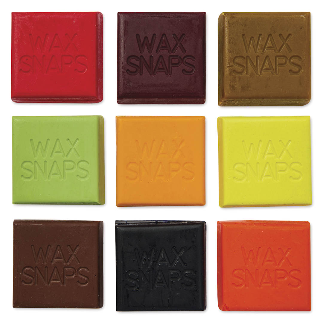 Open in modal - Enkaustikos Wax Snaps Encaustic Paints - Set of 9, Lora Murphy Extended, 13 ml