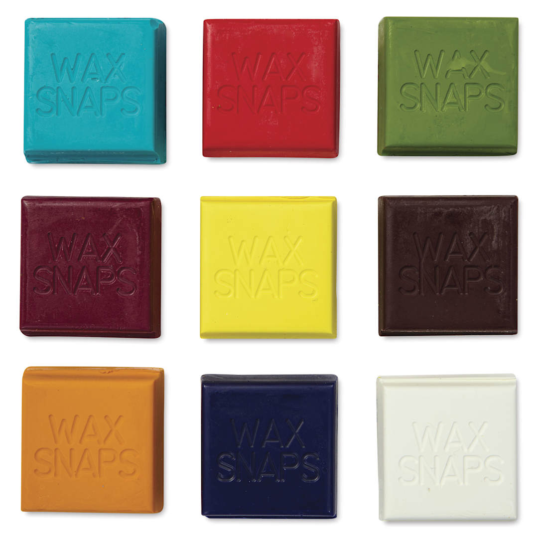 Open in modal - Enkaustikos Wax Snaps Encaustic Paints - Set of 9, Shary Bartlett Palette, 13 ml