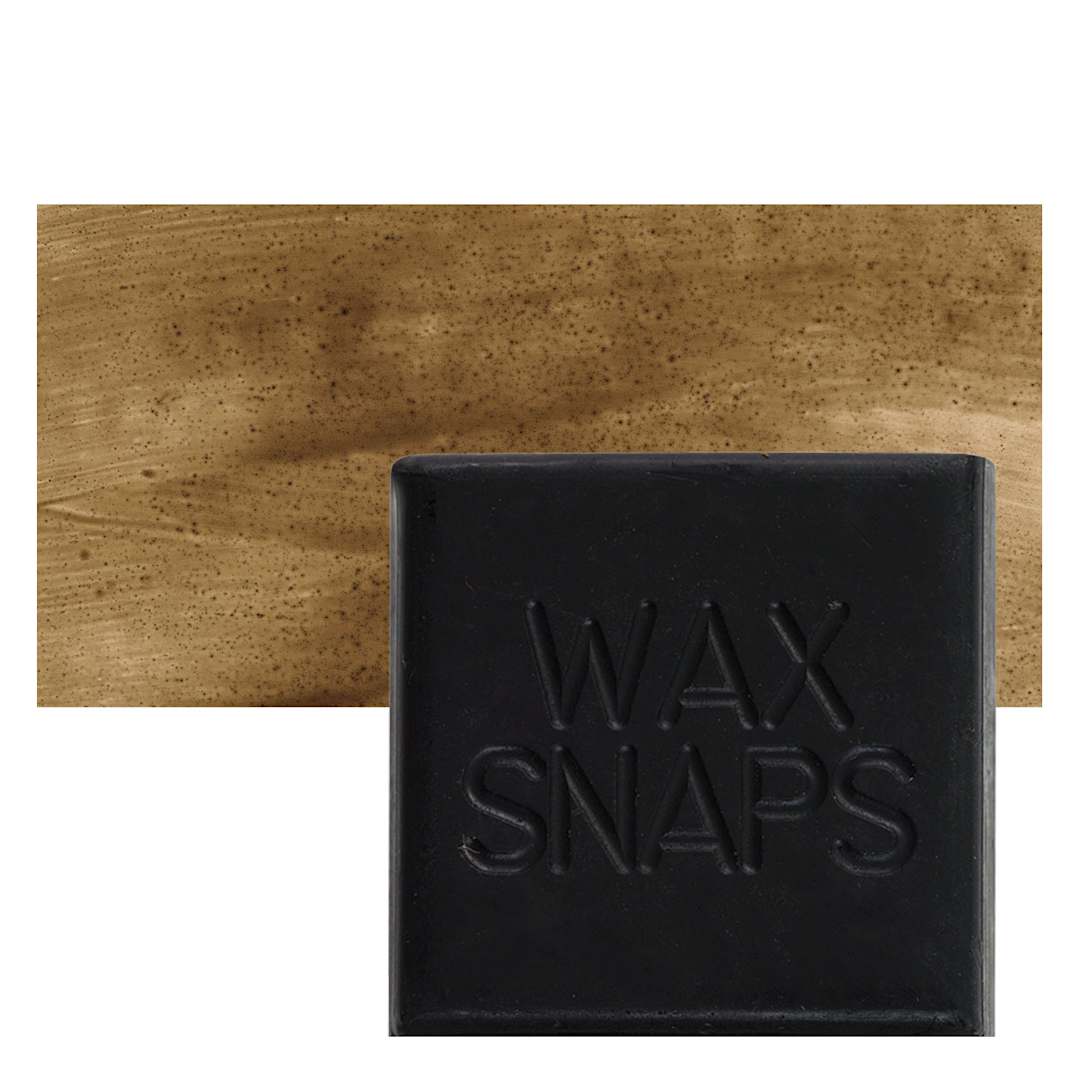 Open in modal - Enkaustikos Wax Snaps Encaustic Paint - Bitumen, 40 ml snaps and swatch