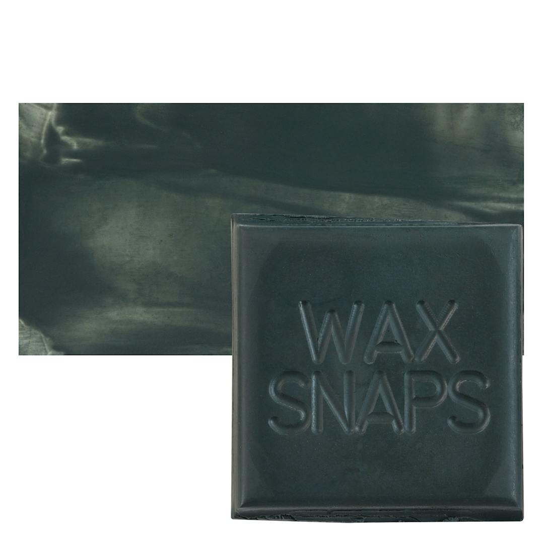 Open in modal - Enkaustikos Wax Snaps Encaustic Paint - Irish Gray, 40 ml snaps and swatch