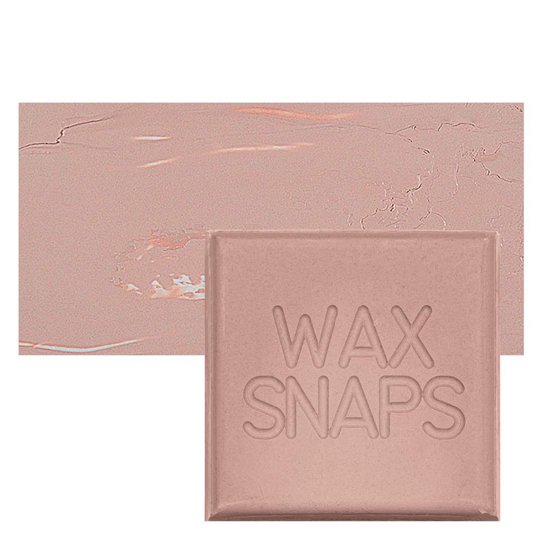 Open in modal - Enkaustikos Wax Snaps Encaustic Paint - Sienna Pink, 40 ml snaps and swatch