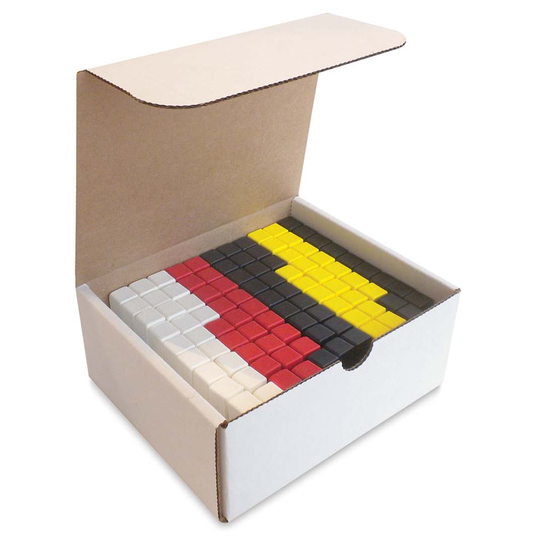 Open in modal - Enkaustikos EnkaustiKolors Paint Set - Set of 99 pc Classpack in Primary Colors shown in open package