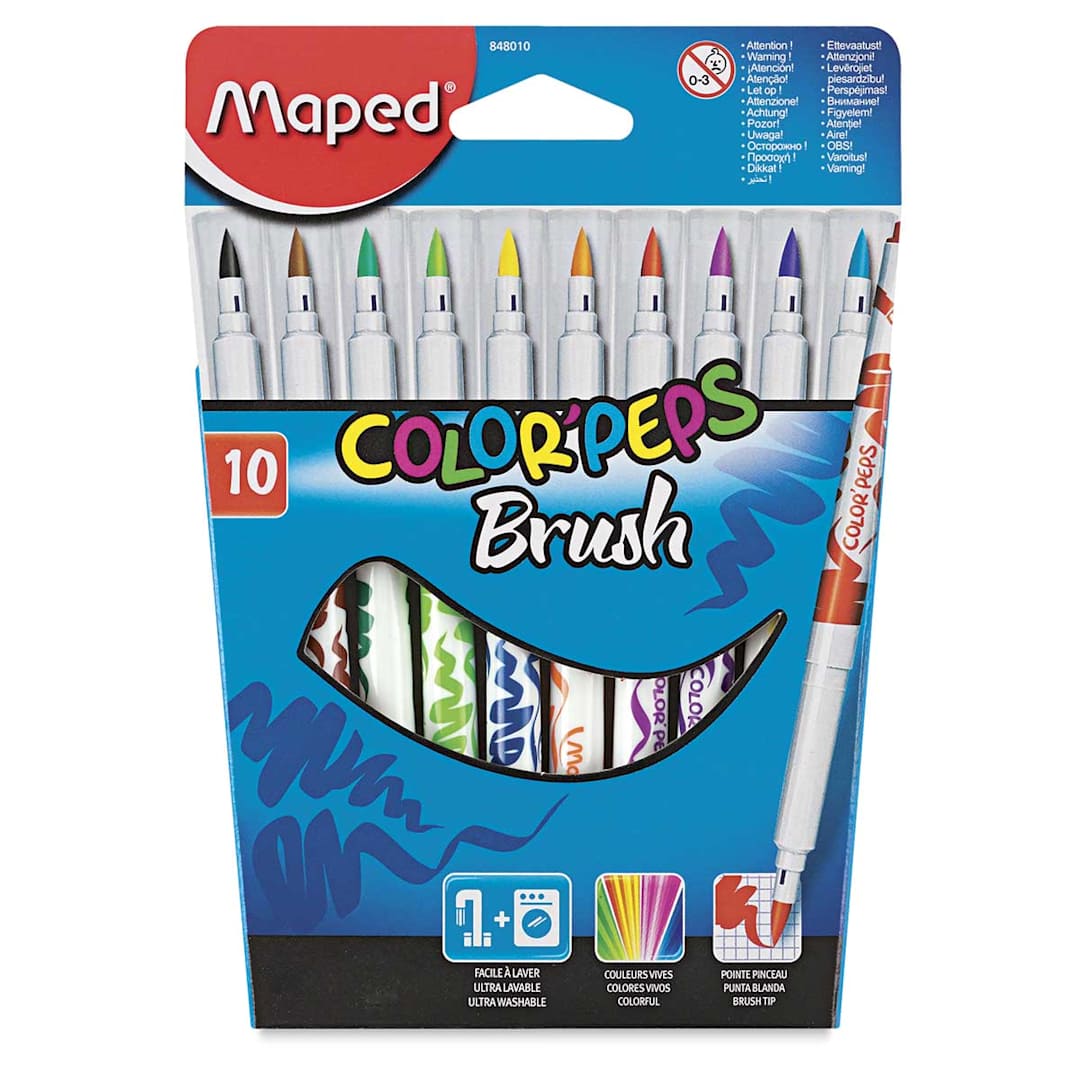 Open in modal - Maped Color'Peps Brush Markers