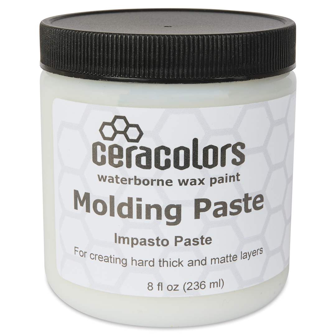 Open in modal - Ceracolors Waterborne Wax Paint Molding Paste, 236 ml Jar - front