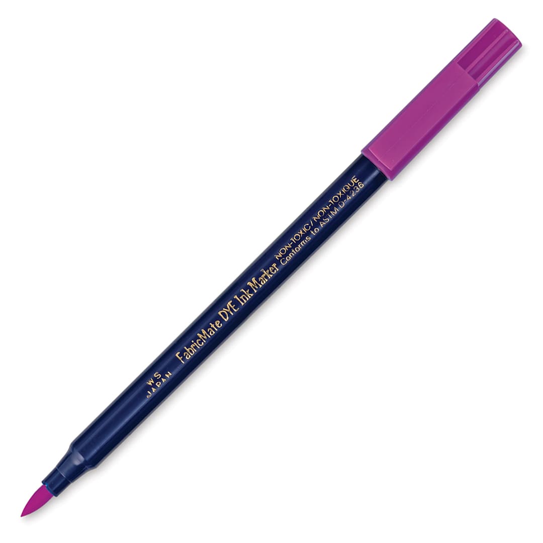 Open in modal - Yasutomo FabricMate Dye Ink Markers - Orchid