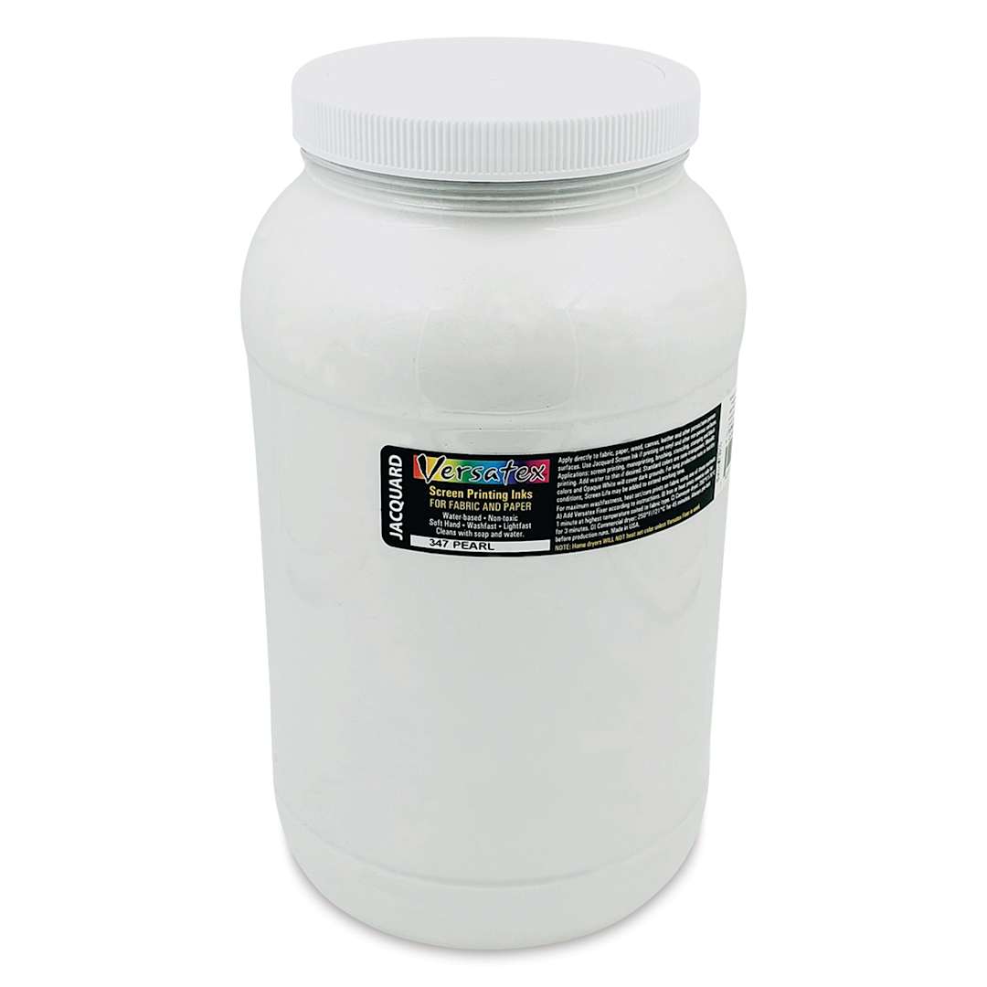 Open in modal - Jacquard Versatex Screen Printing Ink - Pearl, 128 oz jar