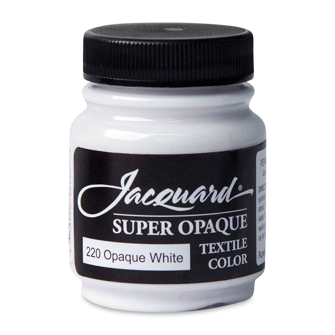 Open in modal - Jacquard Textile Color - Opaque White, 2.25 oz jar