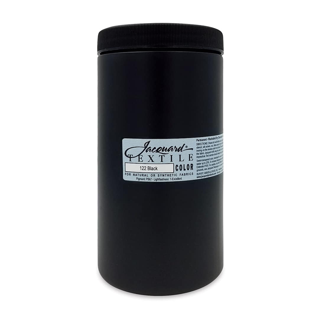 Open in modal - Jacquard Textile Color - Black, 32 oz jar