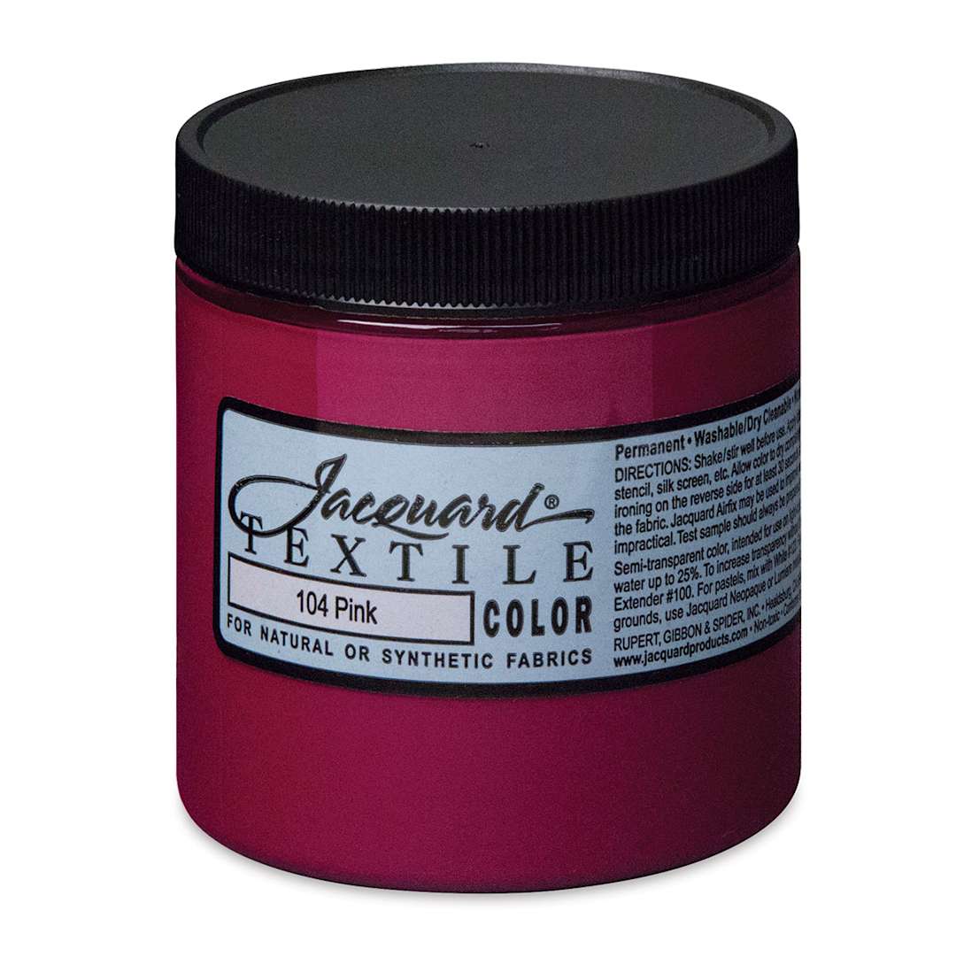 Open in modal - Jacquard Textile Color - Pink, 8 oz jar