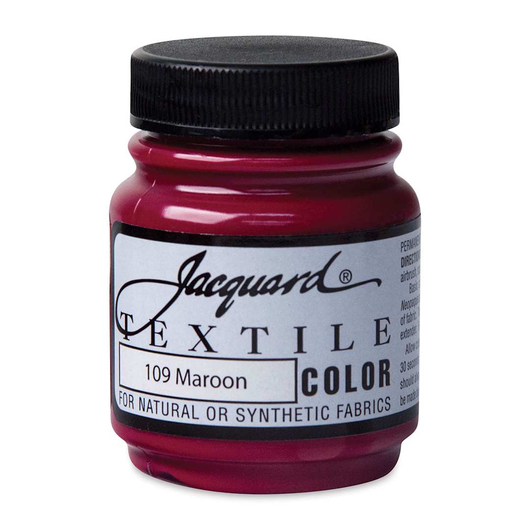Open in modal - Jacquard Textile Color - Maroon, 2.25 oz jar