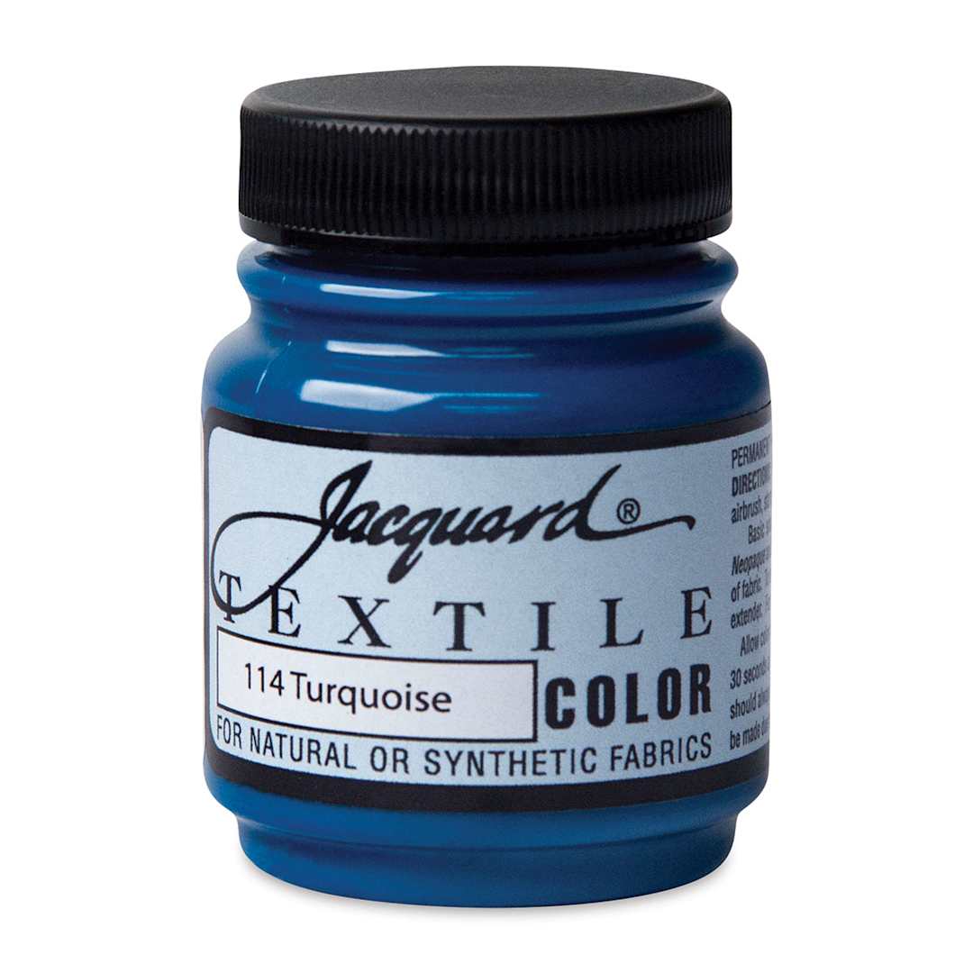 Open in modal - Jacquard Textile Color - Turquoise, 2.25 oz jar