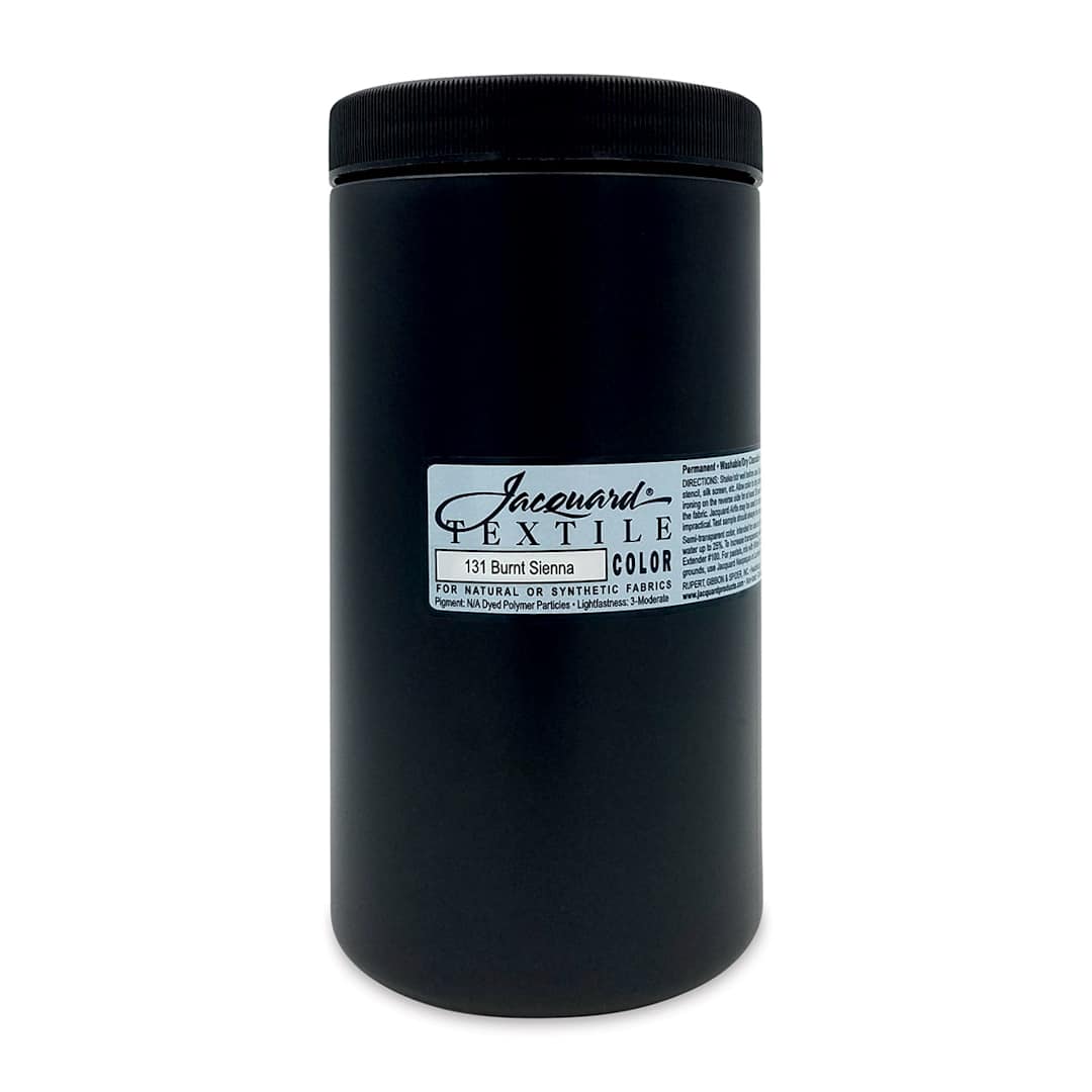 Open in modal - Jacquard Textile Color - Burnt Sienna, 32 oz jar