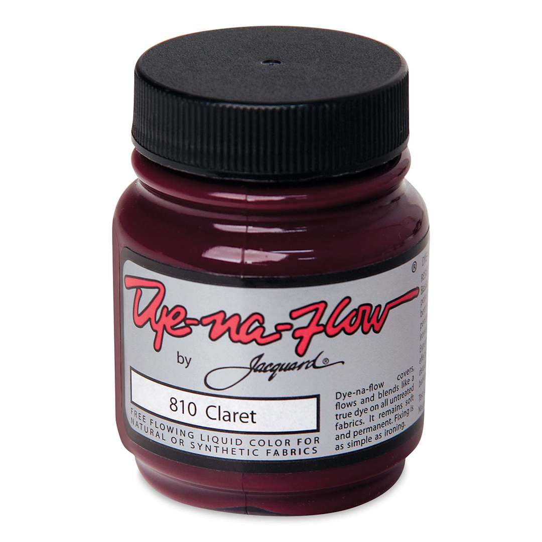 Open in modal - Jacquard Dye-Na-Flow Fabric Color - Claret, 2.25 oz jar