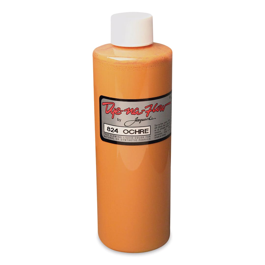 Open in modal - Jacquard Dye-Na-Flow Fabric Color - Ochre, 8 oz bottle