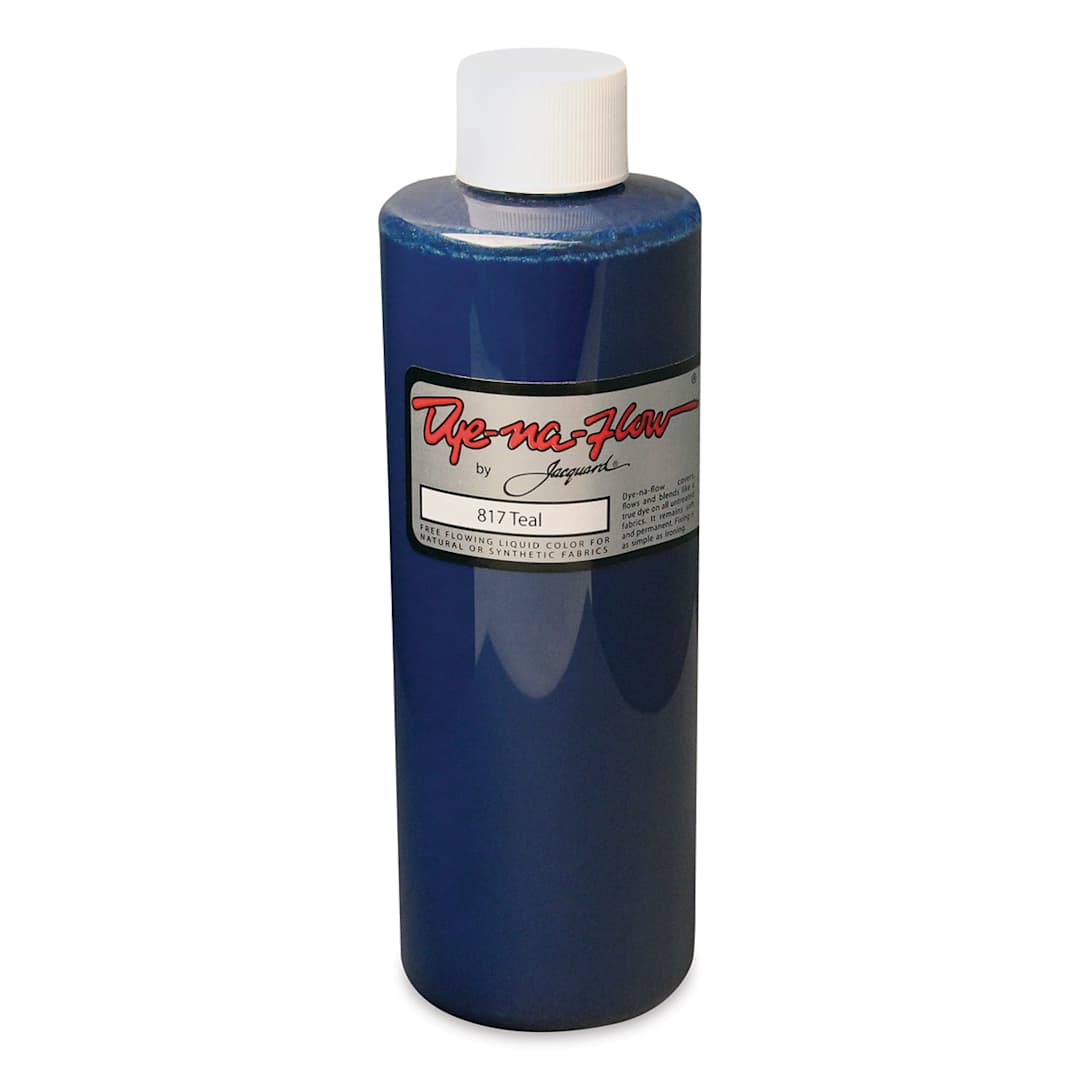 Open in modal - Jacquard Dye-Na-Flow Fabric Color - Teal, 8 oz bottle