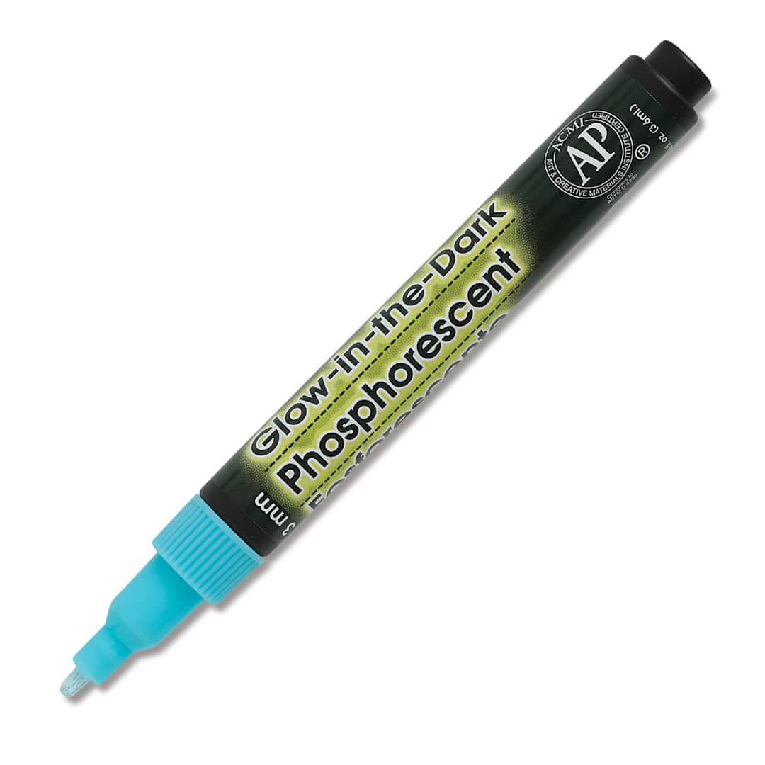 Open in modal - Marvy Uchida Glow in the Dark Fabric Markers