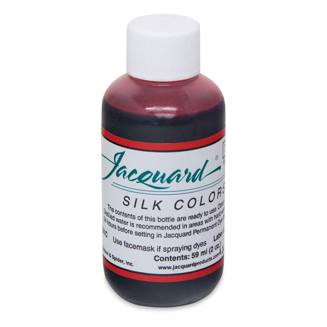 Open in modal - Jacquard Silk Dye - Carmine Red, 2 oz bottle