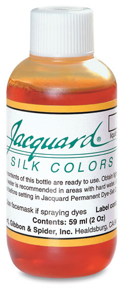 Open in modal - Jacquard Silk Dyes - 2 oz bottle of Apricot dye
