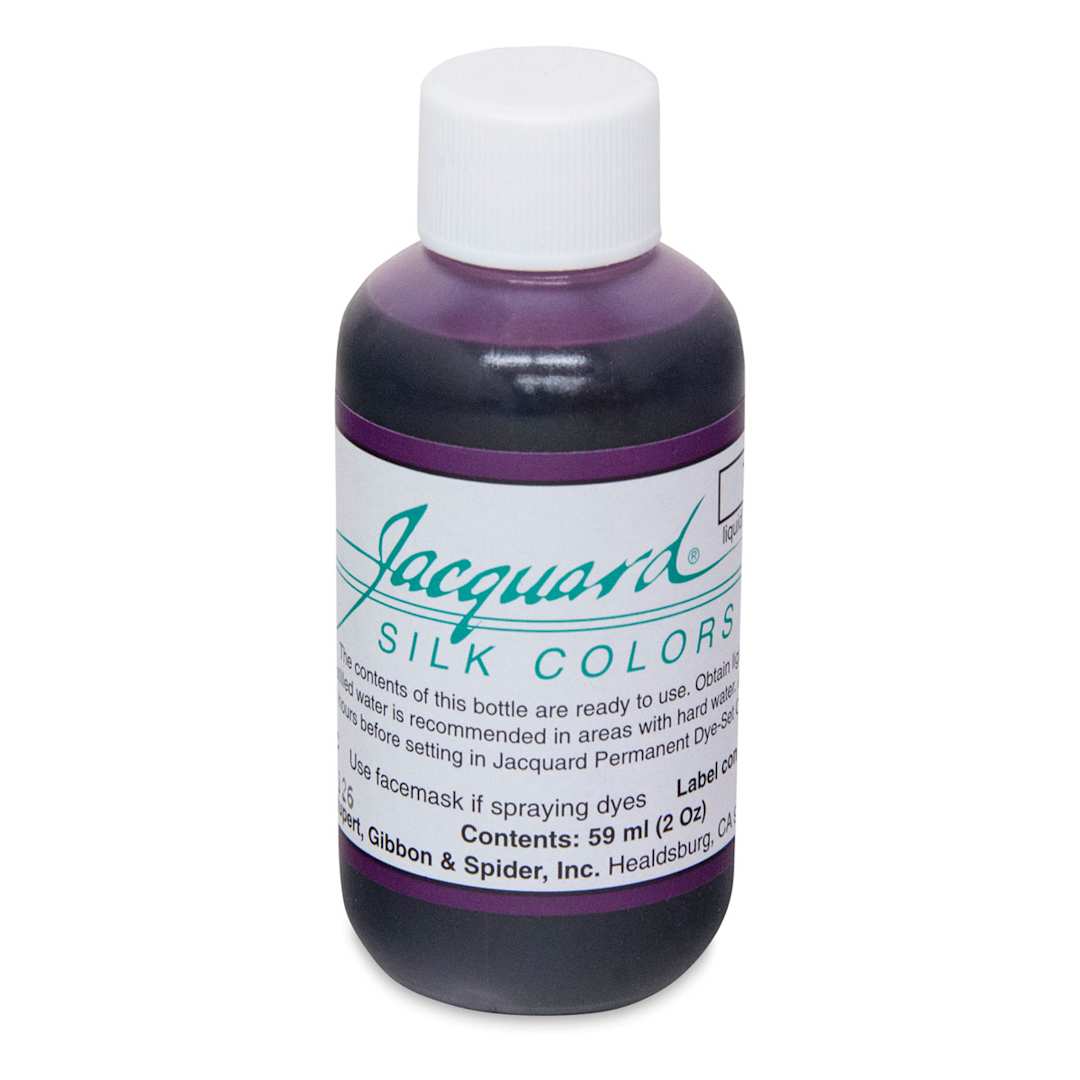 Open in modal - Jacquard Silk Dye - Purple, 2 oz bottle
