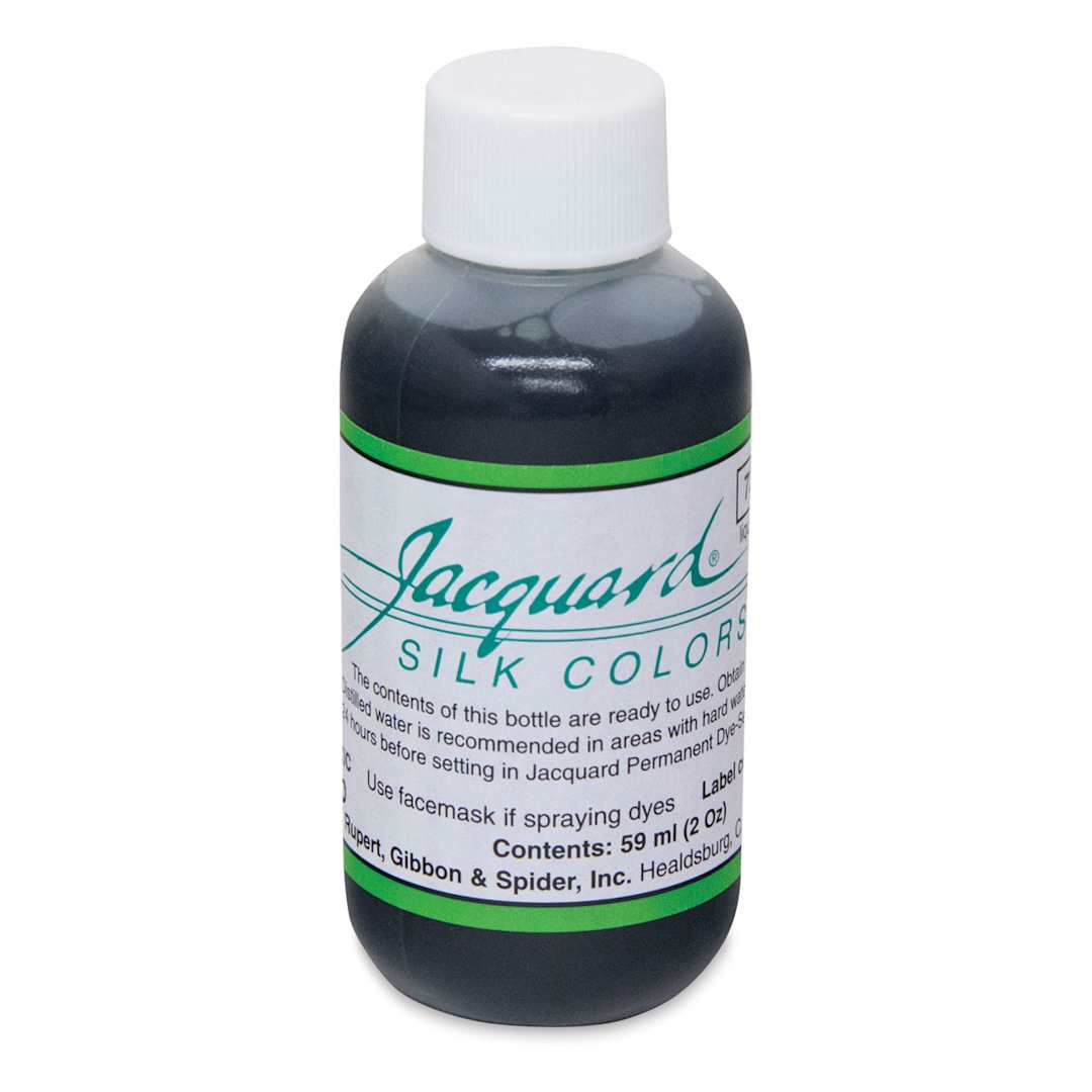 Open in modal - Jacquard Silk Dye - Kelly Green, 2 oz bottle
