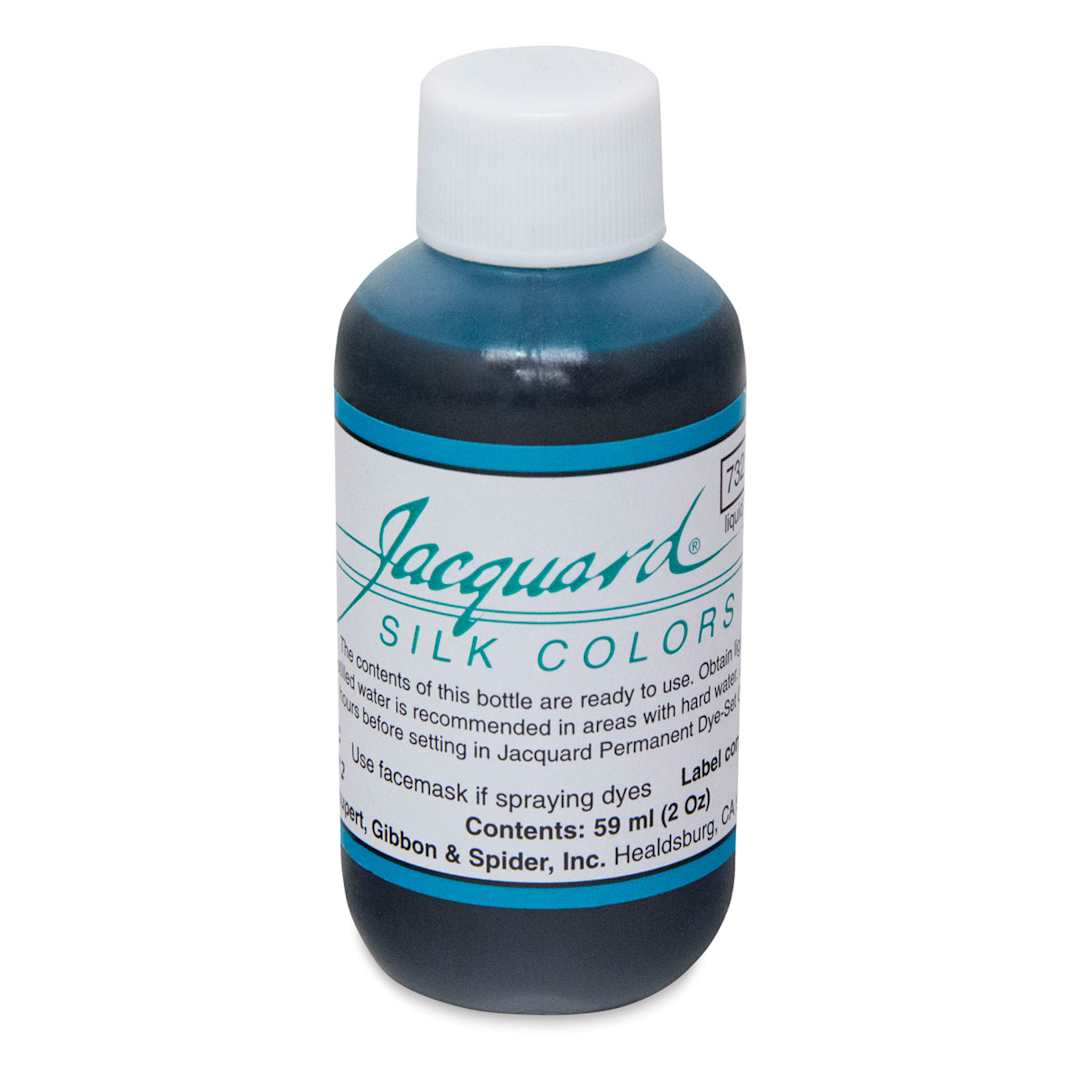 Open in modal - Jacquard Silk Dye - Marine Green, 2 oz bottle