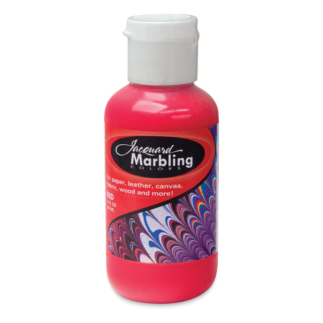 Open in modal - Jacquard Marbling Colors and Kits - Red, 2 oz