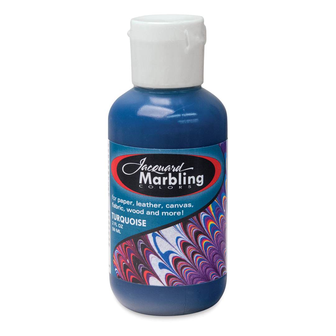 Open in modal - Jacquard Marbling Colors and Kits - Turquoise, 2 oz