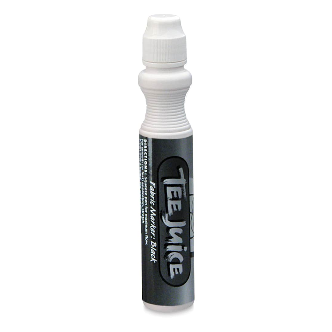 Open in modal - Jacquard Tee Juice Fabric Marker -  Black, Broad Point, Marker