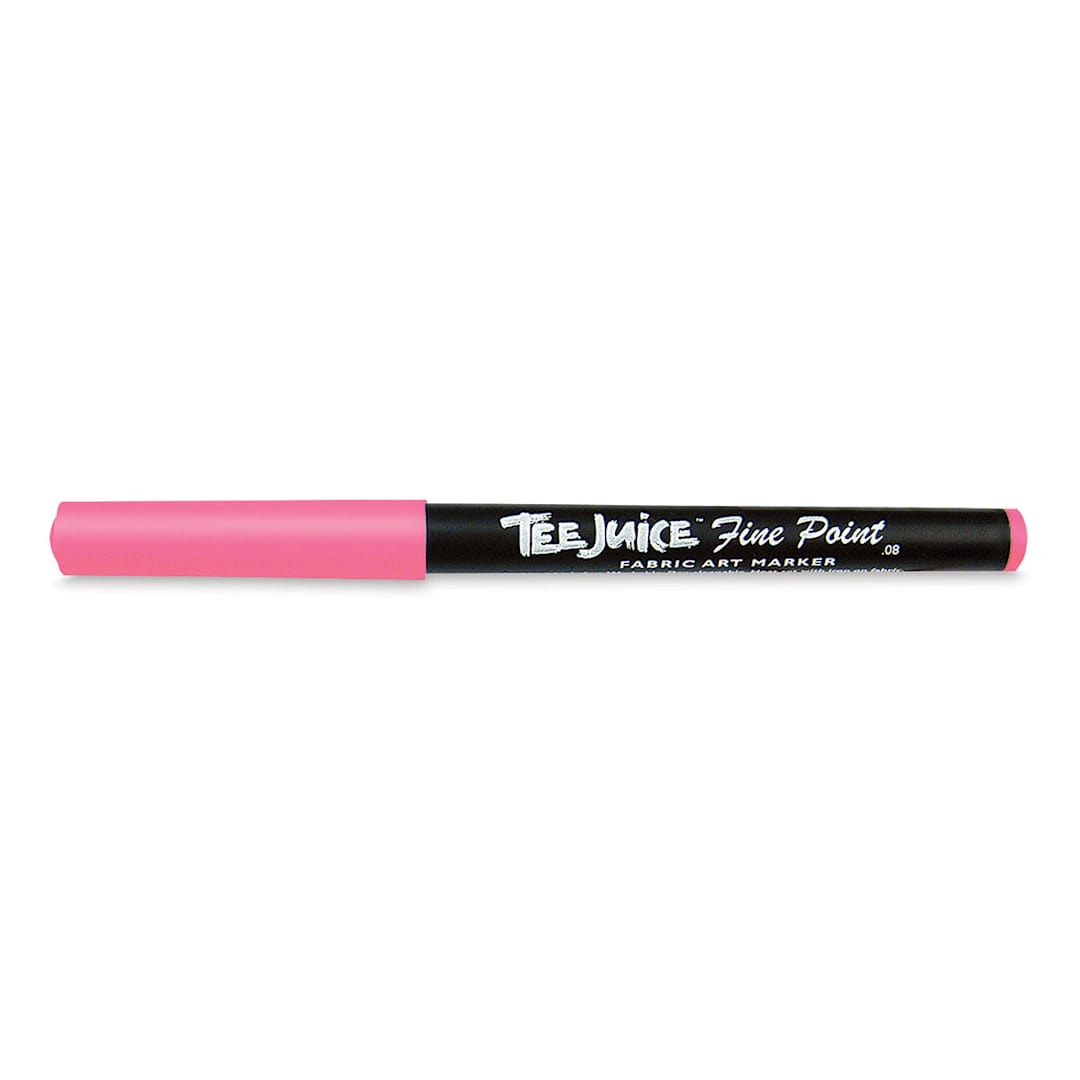 Open in modal - Jacquard Tee Juice Fabric Marker - Pink, Fine Point, Marker