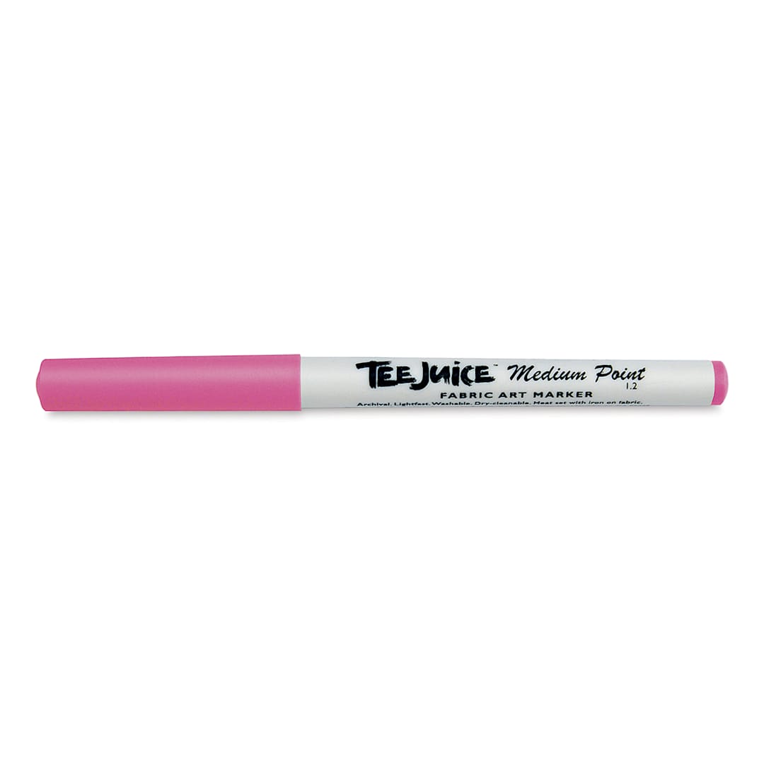 Open in modal - Jacquard Tee Juice Fabric Marker - Pink, Medium Point, Marker