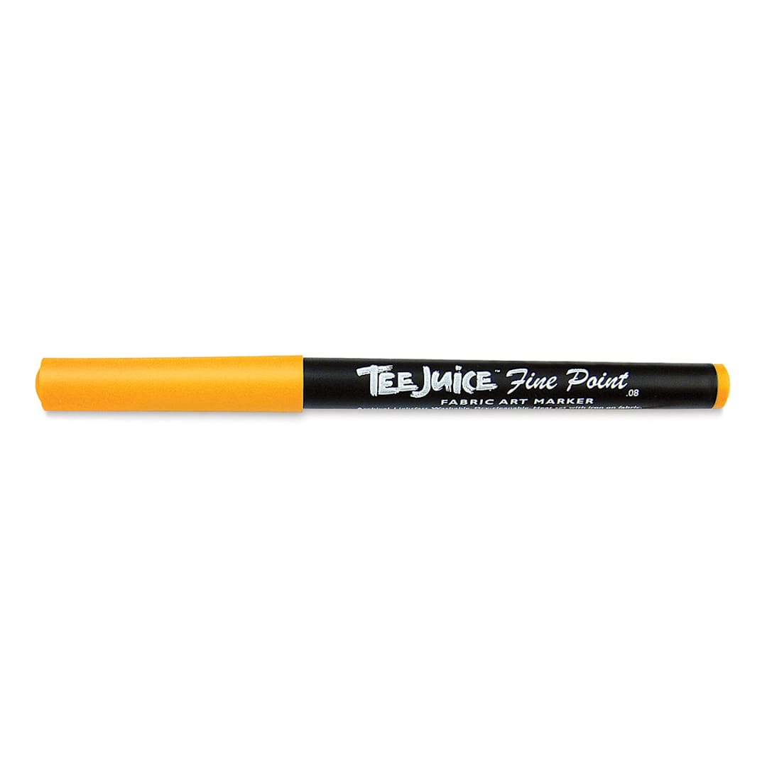 Open in modal - Jacquard Tee Juice Fabric Marker - Tangerine, Fine Point,  Marker