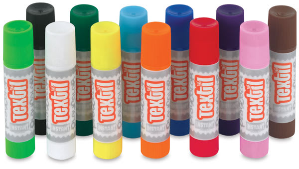 Open in modal - Textil Fabric Paint Sticks, Set of 12