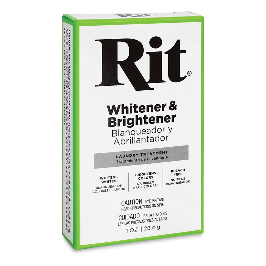 Open in modal - Rit Whitener and Brightener - Angled view of 1 oz box of Powder 