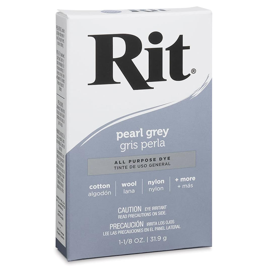 Open in modal - Rit All Purpose Powder Dye - Pearl Grey, front of the packaging