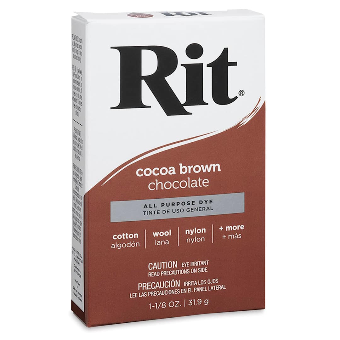 Open in modal - Rit All Purpose Powder Dye - Cocoa Brown, front of the packaging