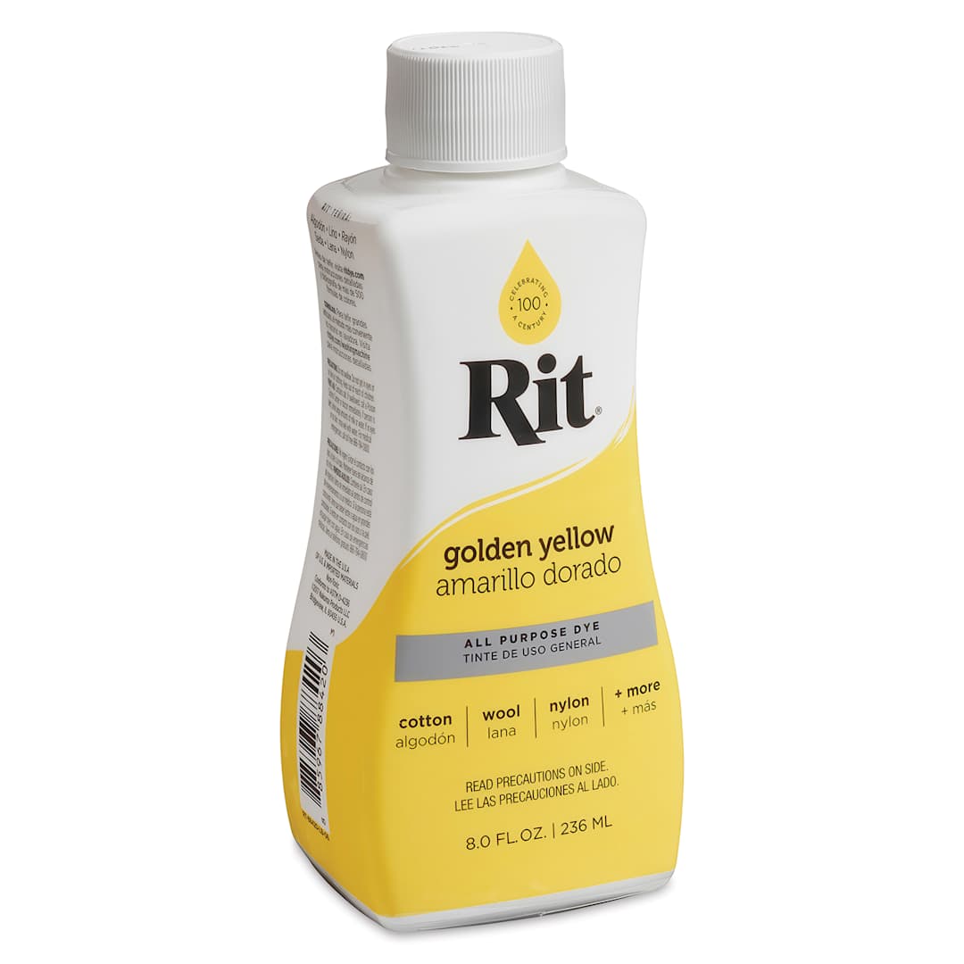 Open in modal - Rit All Purpose Liquid Dye - Golden Yellow, 8 oz