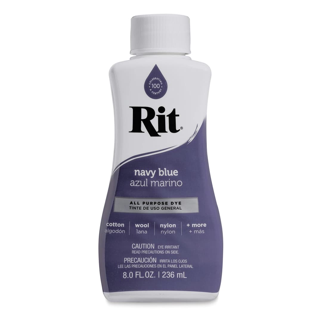 Open in modal - Rit All Purpose Liquid Dye - Navy Blue, 8 oz