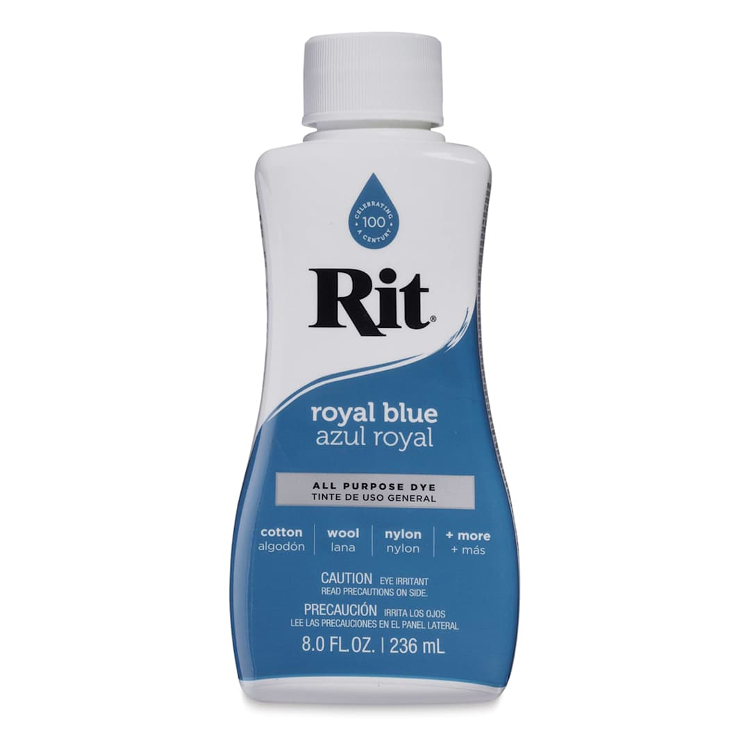 Open in modal - Rit All Purpose Liquid Dye - Royal Blue, 8 oz