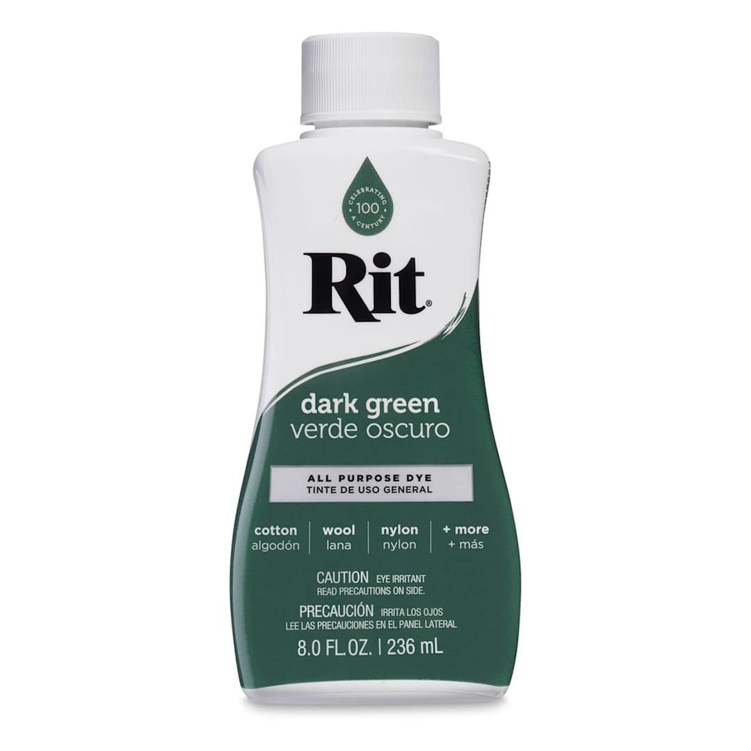 Open in modal - Rit All Purpose Liquid Dye - Dark Green, 8 oz
