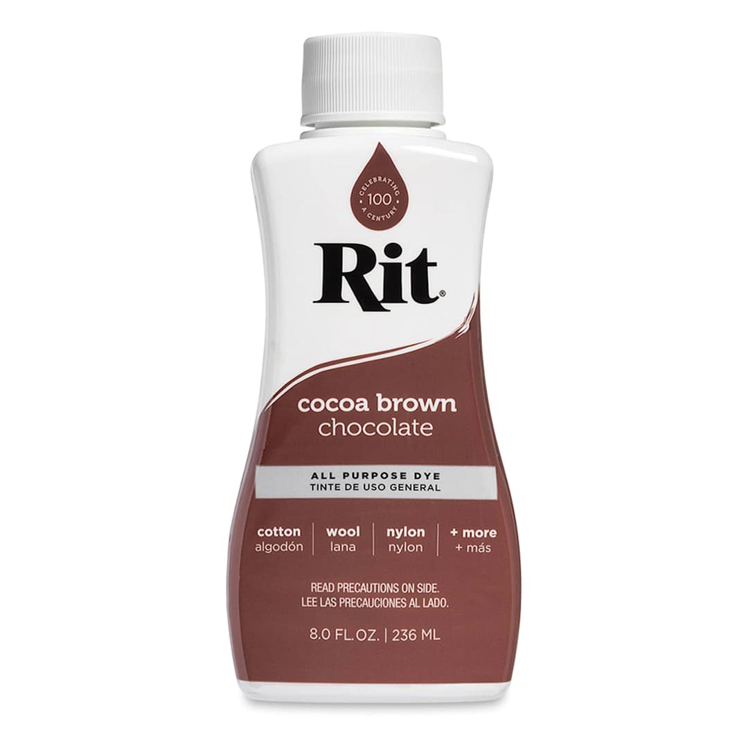 Open in modal - Rit Liquid Dye - Cocoa Brown, 8 oz
