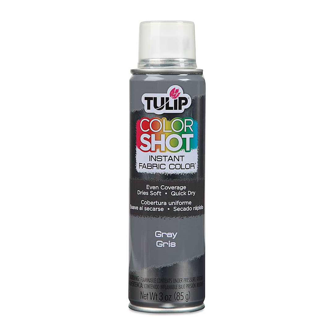 Open in modal - Tulip ColorShot Instant Fabric Color Spray - Gray