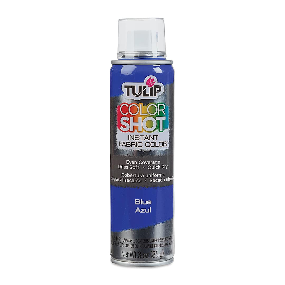 Open in modal - Tulip ColorShot Instant Fabric Color Spray - Blue