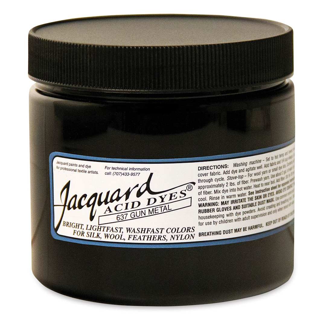 Open in modal - Jacquard Acid Dye - Gun Metal, 8 oz
