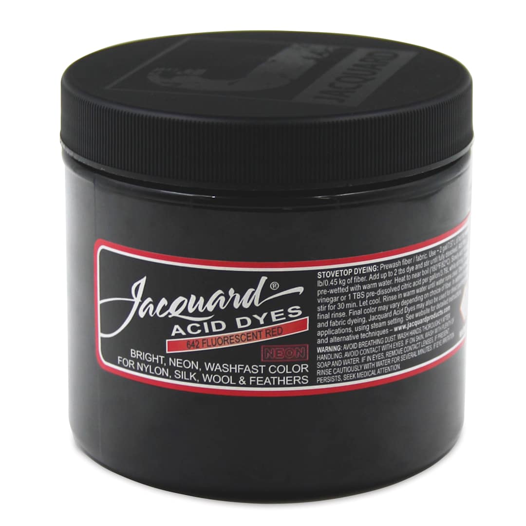 Open in modal - Jacquard Acid Dye - Fluorescent Red, 8 oz